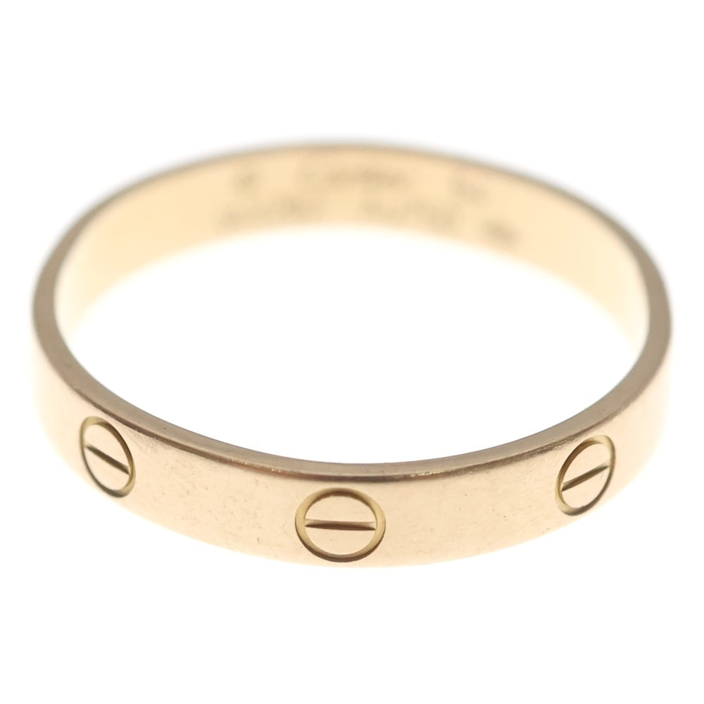 Cartier(カルティエ) ミニラブ リング 750PG #64 3.6g