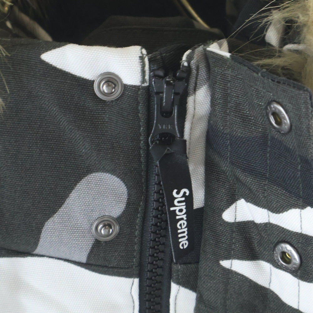 SUPREME(シュプリーム) 25AW Cordura Snorkel Coat コーデュラ スノーケルコート ダウンジャケット グレー