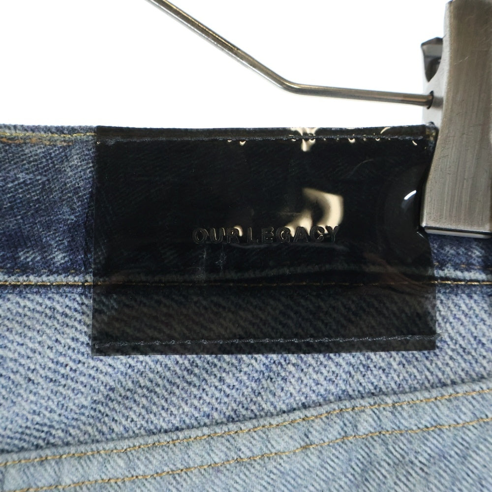 OUR LEGACY(アワーレガシー) Full Cut Digital Denim Print フルカットデジタルデニムプリント インディゴ 808119 レディース