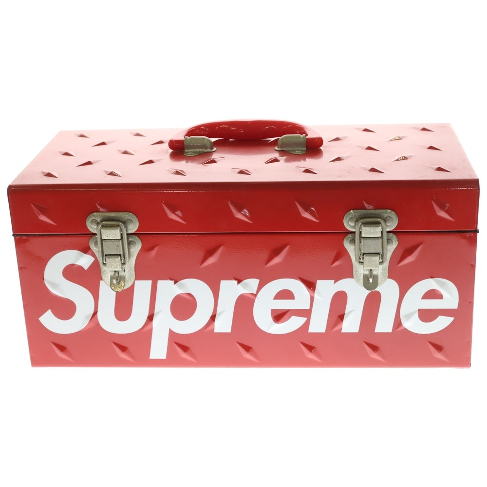 SUPREME(シュプリーム) 18AW Diamond Plate Tool Box Red ダイアモンドプレート ツールボックス 工具箱 レッド
