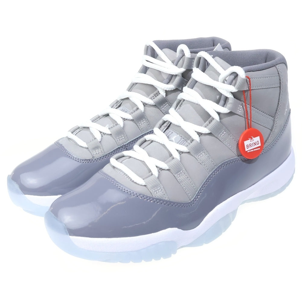 NIKE(ナイキ) AIR JORDAN 11 RETRO COOL GREY CT8012‐005 エアジョーダン11 レトロ クールグレー ハイカットスニーカー グレー US9/27cm