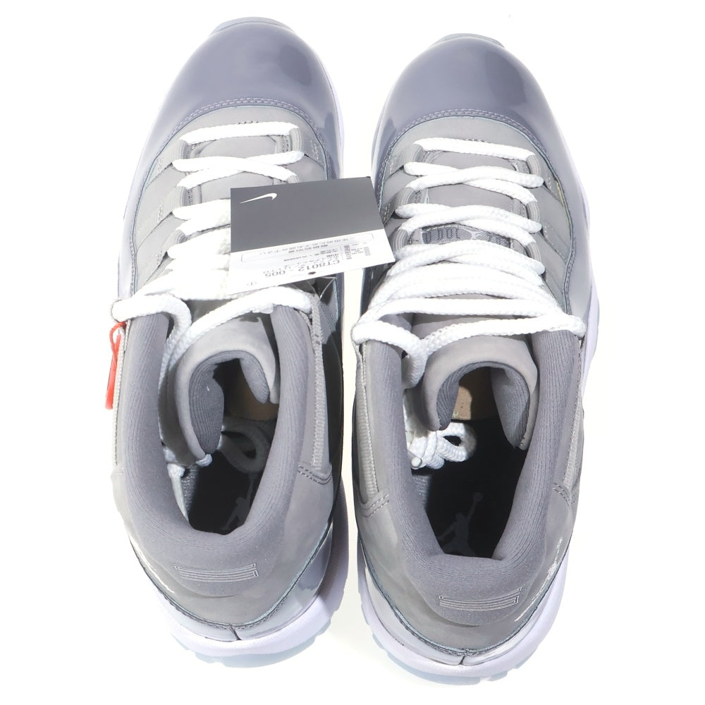 NIKE(ナイキ) AIR JORDAN 11 RETRO COOL GREY CT8012‐005 エアジョーダン11 レトロ クールグレー ハイカットスニーカー グレー US9/27cm