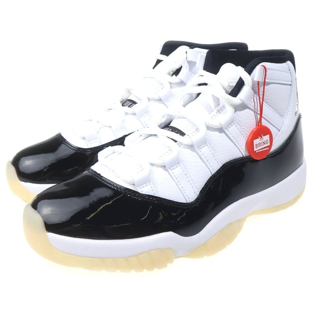 NIKE(ナイキ) AIR JORDAN 11 RETRO Gratitude CT8012-170 エアジョーダン11 レトロ グラティテュード ミッドカットスニーカー ホワイト/ブラック US9/27cm