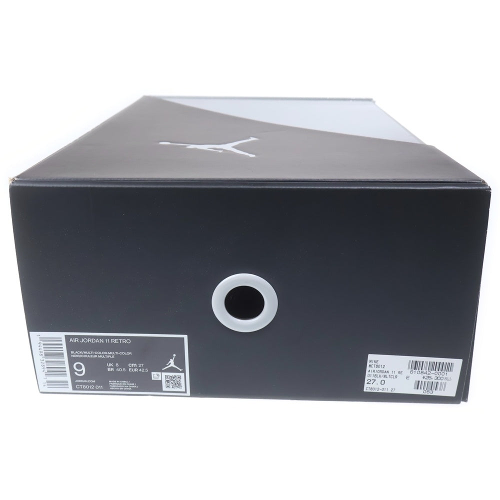 NIKE(ナイキ) AIR JORDAN 11 JUBILEE CT8012-011 エアジョーダン11 ジュビリー ハイカットスニーカー ブラック US9/27cm