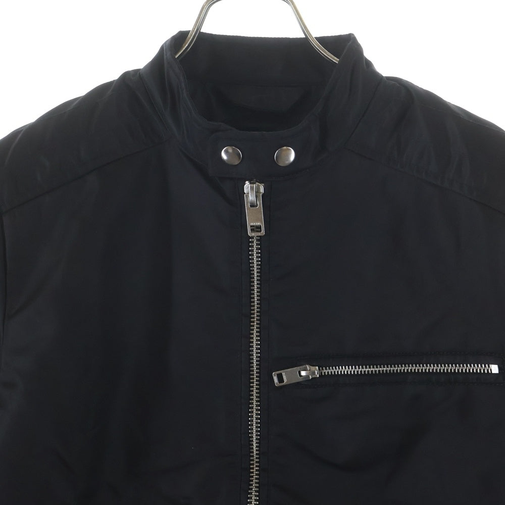 DIESEL(ディーゼル) J-GLORY RAEZA ナイロン シングルライダース ジャケット ブラック