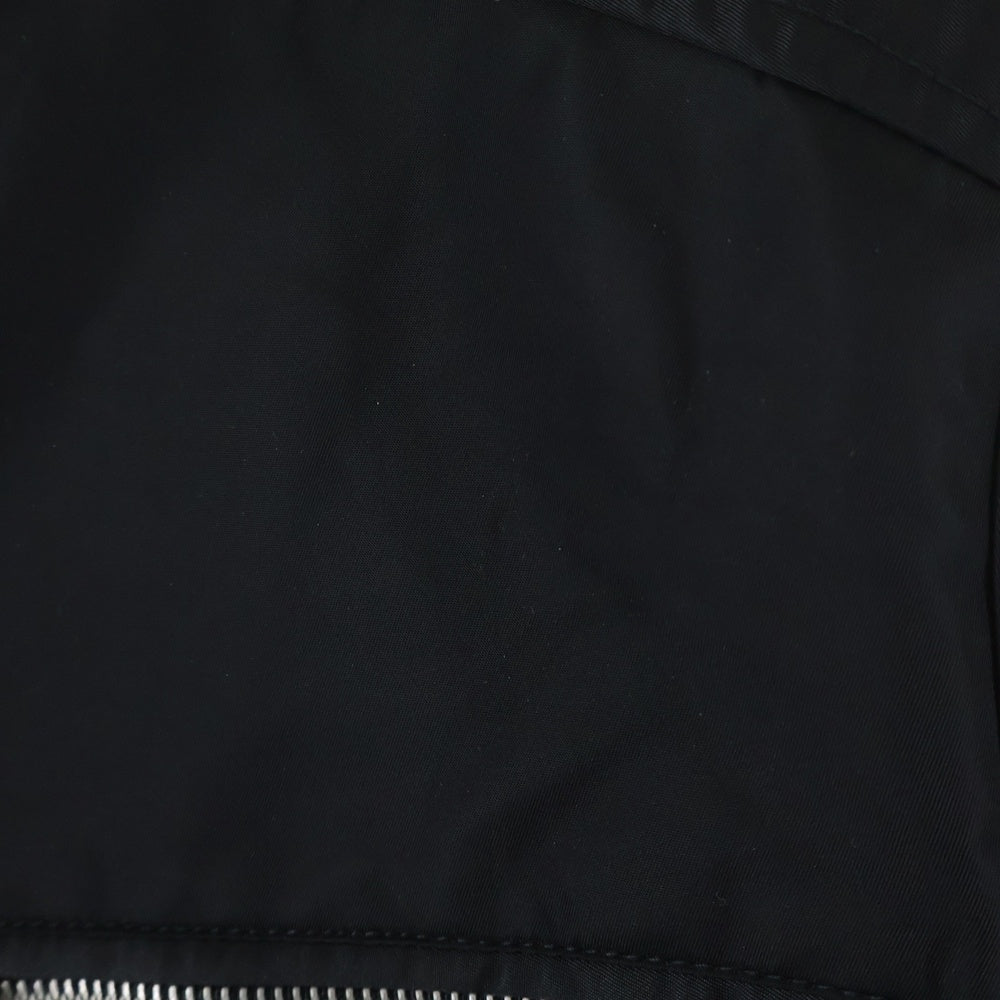 DIESEL(ディーゼル) J-GLORY RAEZA ナイロン シングルライダース ジャケット ブラック