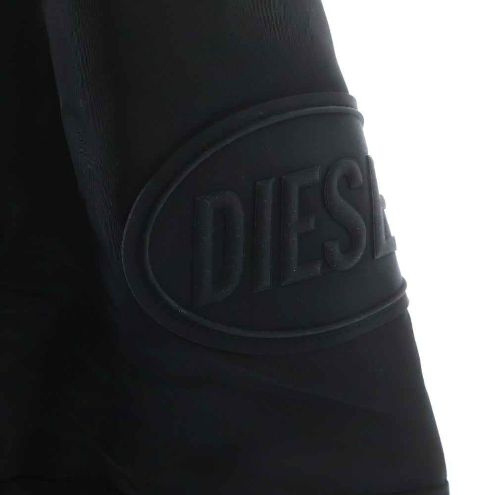 DIESEL(ディーゼル) J-GLORY RAEZA ナイロン シングルライダース ジャケット ブラック