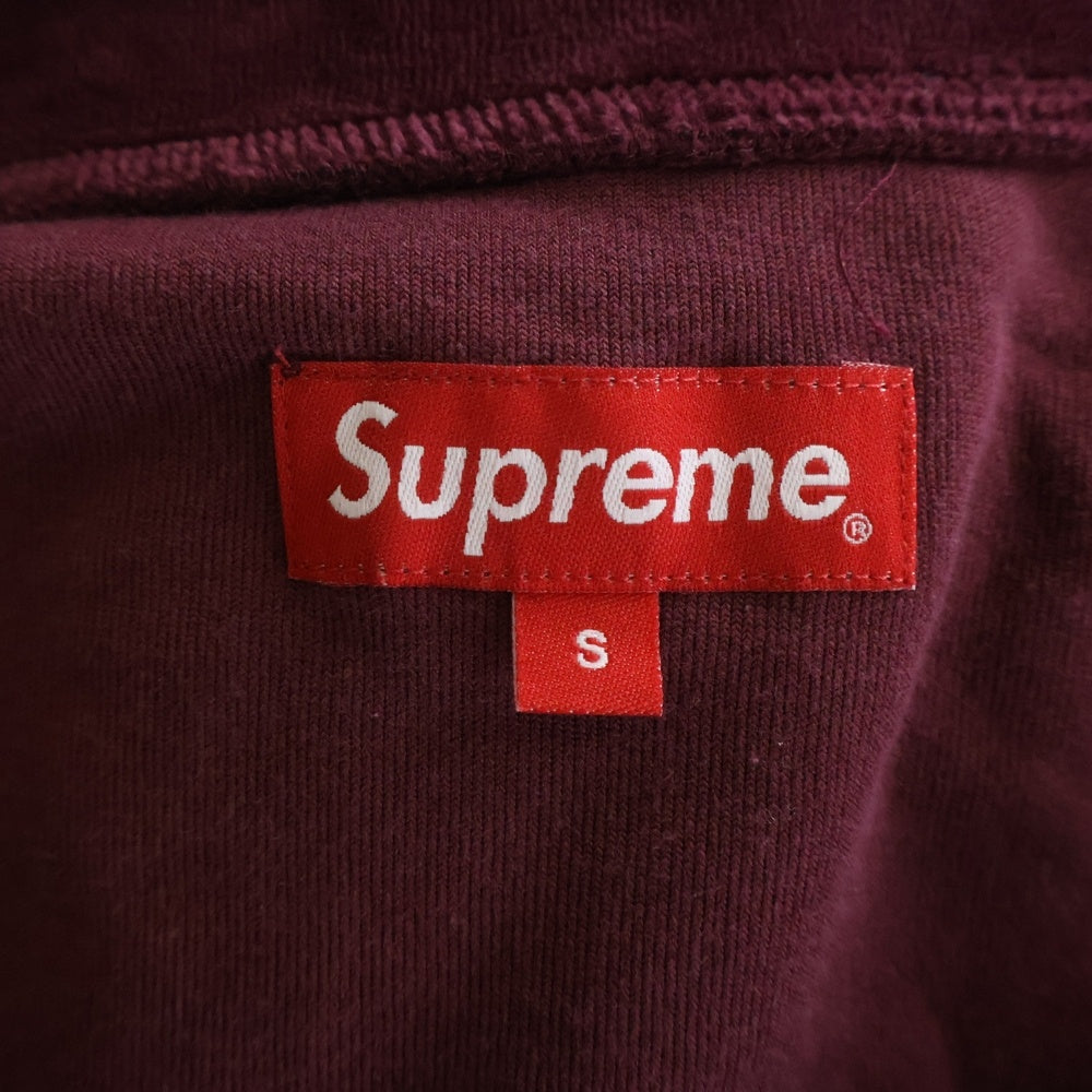 SUPREME(シュプリーム) 22AW Studded Velour Track Jacket スタースタッズ ベロア ジップアップジャケット ジャージ レッド