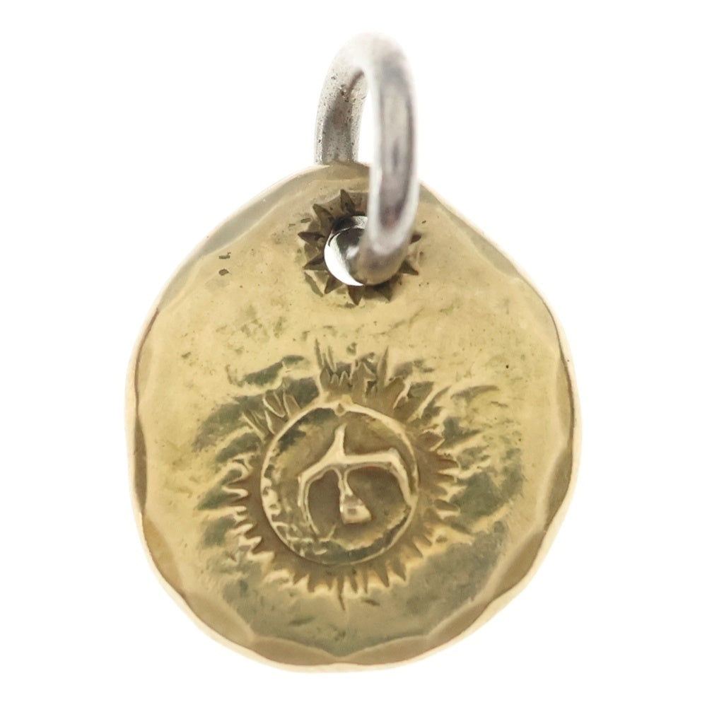 goro's(ゴローズ) 【現行】全金in太陽メタル大 ペンダントトップ ゴールド BGA073