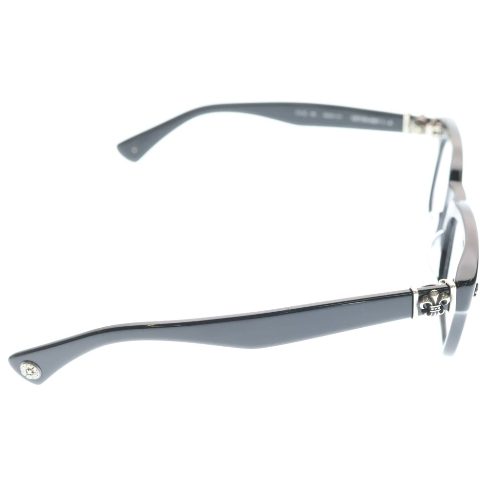 CHROME HEARTS(クロムハーツ) GITTIN ANY ?-A BSフレアフレーム ウェリントン サングラス メガネ 眼鏡 ブラック/シルバー