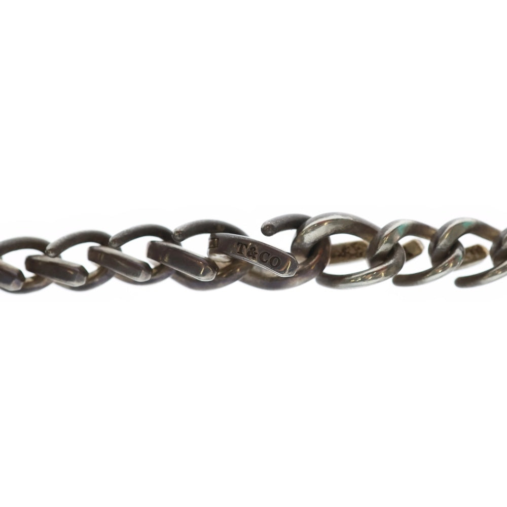 TIFFANY & Co.(ティファニー) Forge Medium Link Necklace フォージ ミディアム リンク ネックレス シルバー