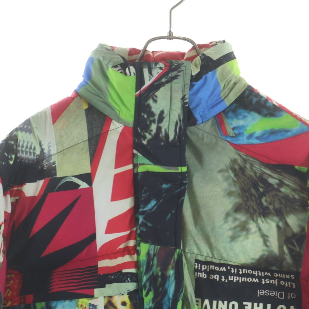 DIESEL(ディーゼル) グラフィック パフィージャケット アウター マルチカラー W-EMMICK