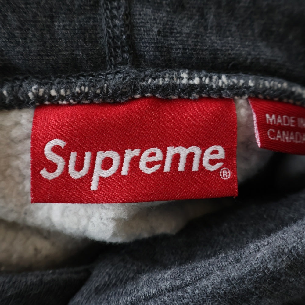 SUPREME(シュプリーム) 21AW Box Logo Hooded Sweatshirt ボックスロゴ フーデッドスウェットシャツ プルオーバーパーカー グレー
