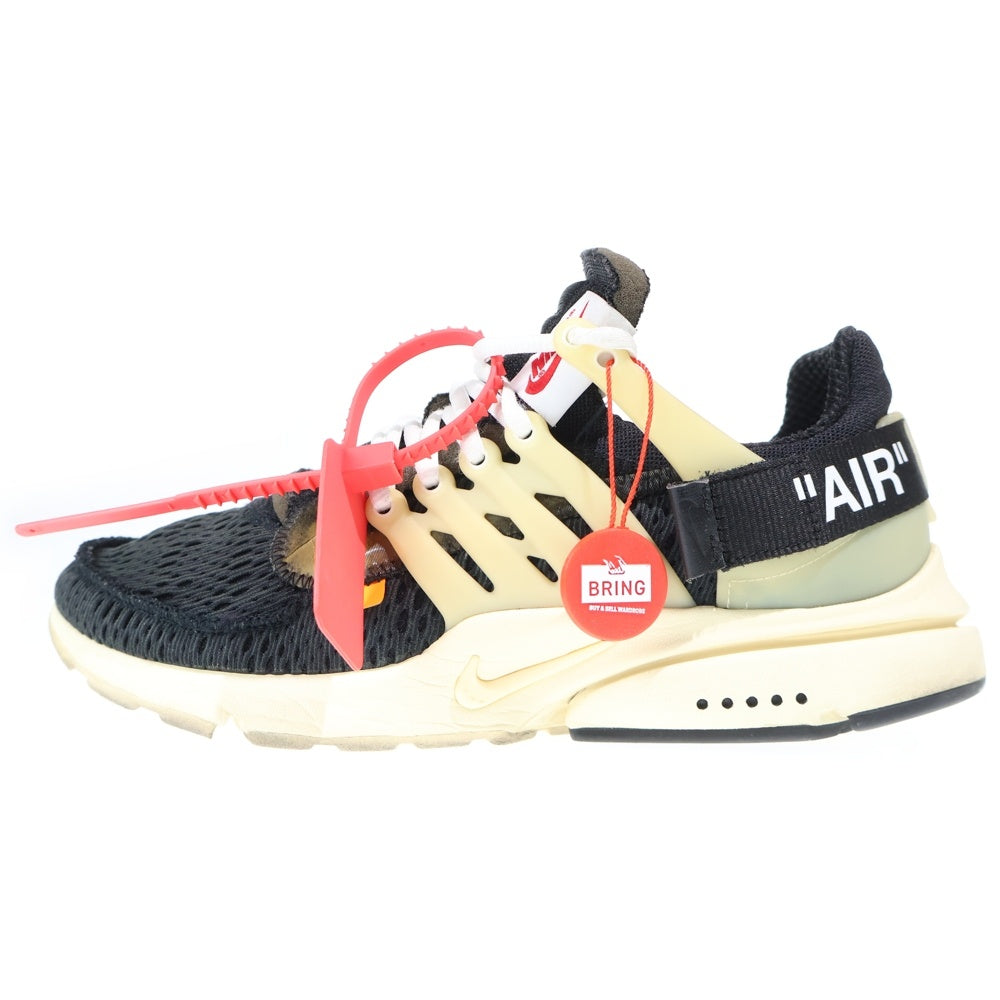 NIKE(ナイキ) ×OFF WHITE The Ten Air Presto オフホワイト ザ・テン AA3830-001 エアプレスト ローカットスニーカー