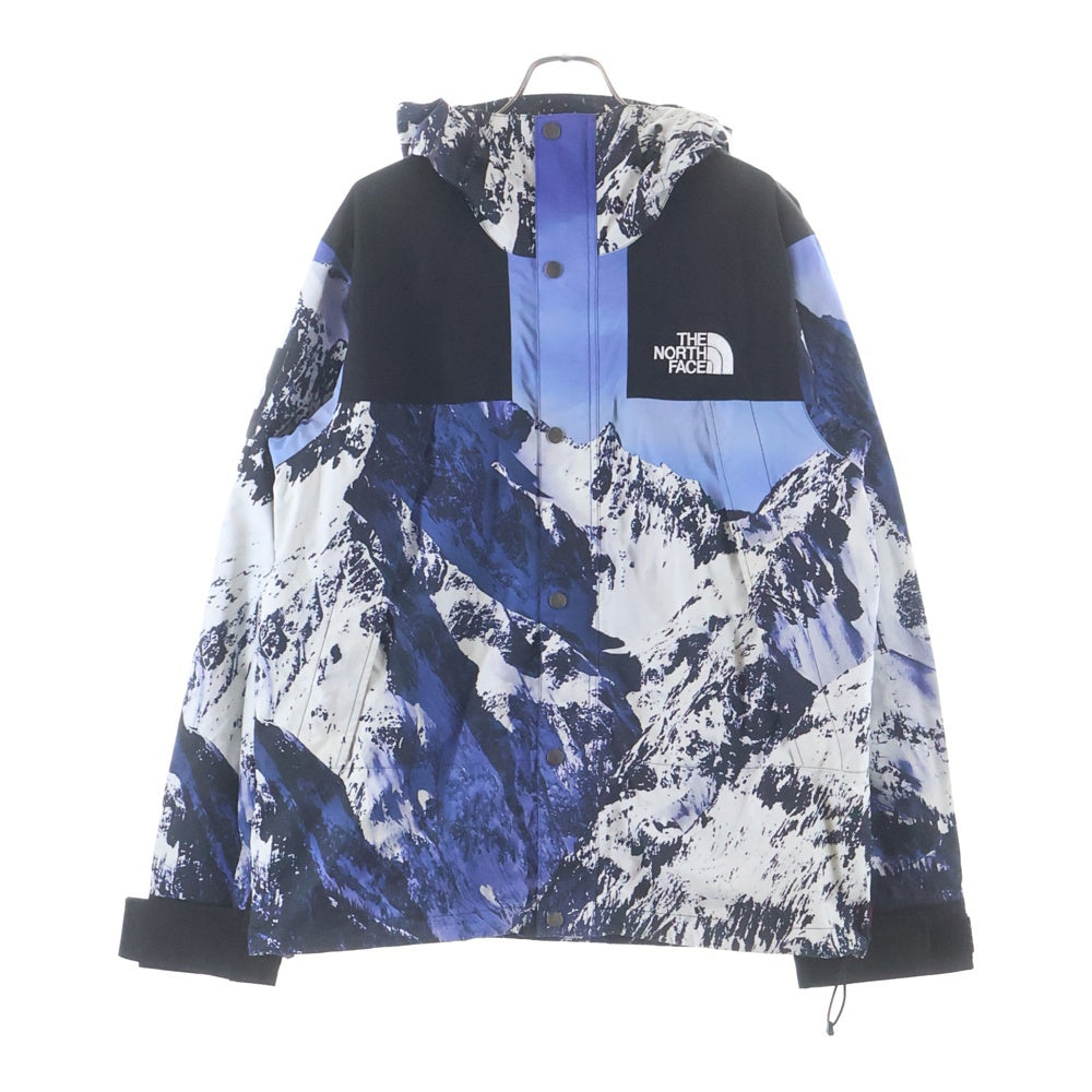 SUPREME(シュプリーム) ×THE NORTH FACE 17AW Mountain Parka 雪山 マウンテンパーカー ジャケット ブルー NP617011