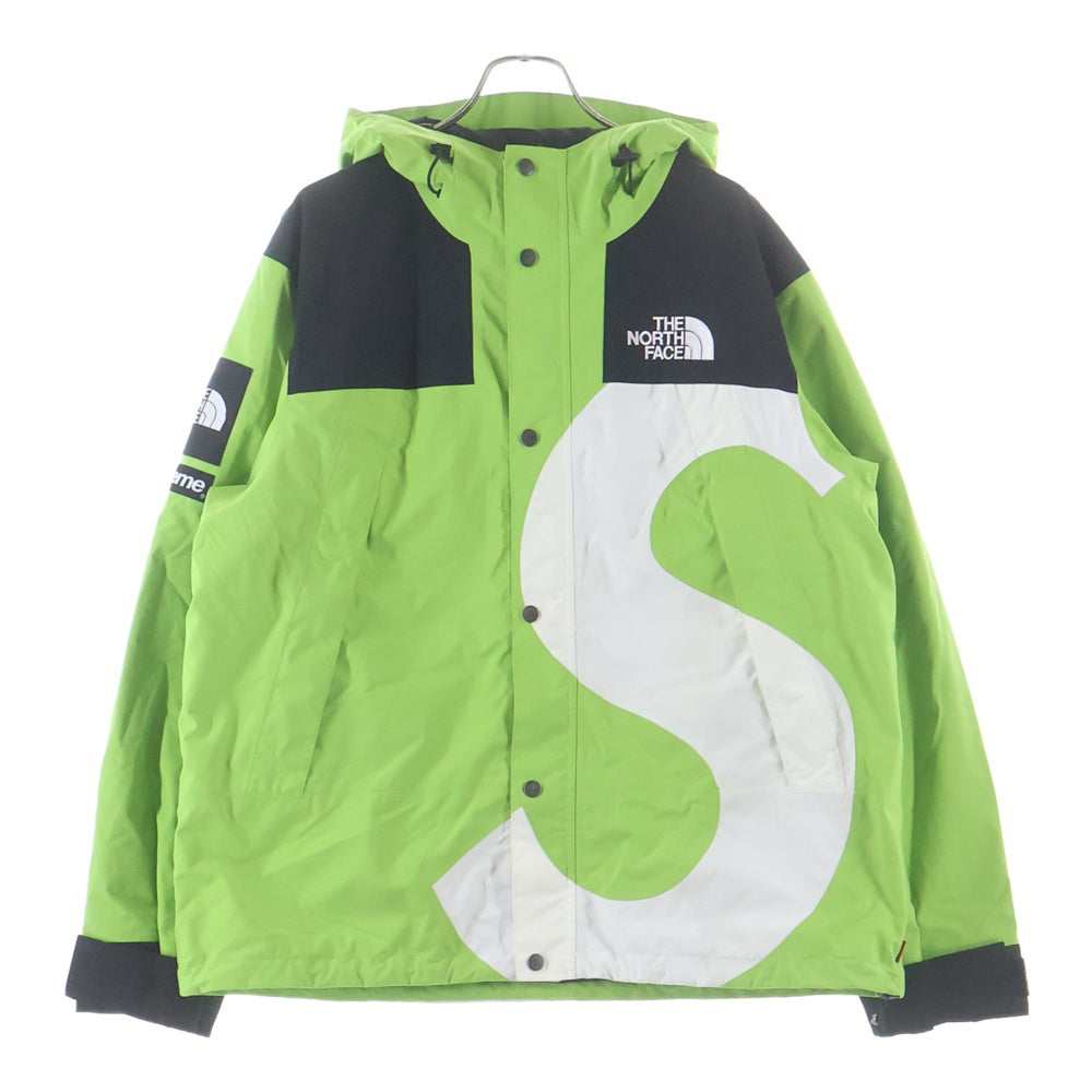 SUPREME(シュプリーム) ×THE NORTH FACE S Logo Mountain Jacket Black ノースフェイス Sロゴ マウンテンパーカー ジャケット グリーン NP620021