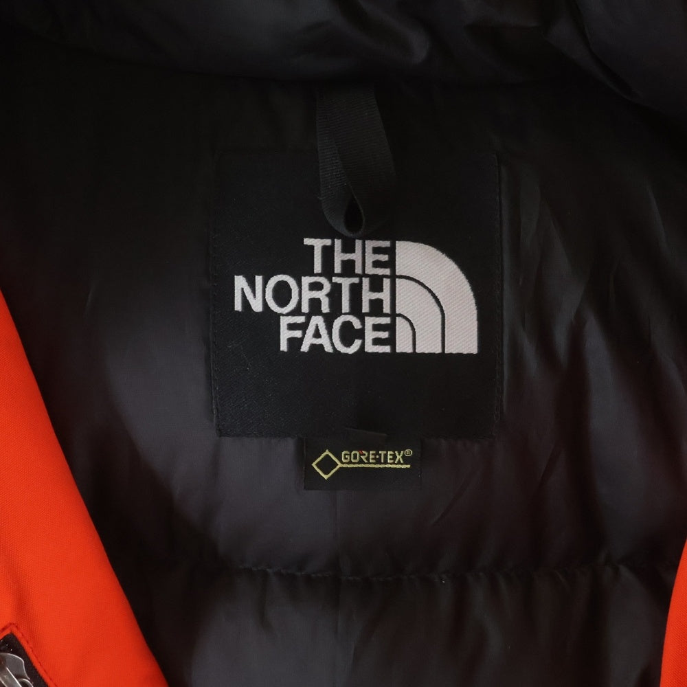 THE NORTH FACE(ザノースフェイス) ANTARCTICA PARKA GORE-TEX アンタークティカ パーカー ゴアテックス ロゴ刺繍 ファー付き フーデッドダウンジャケット アウター オレンジ ND91707