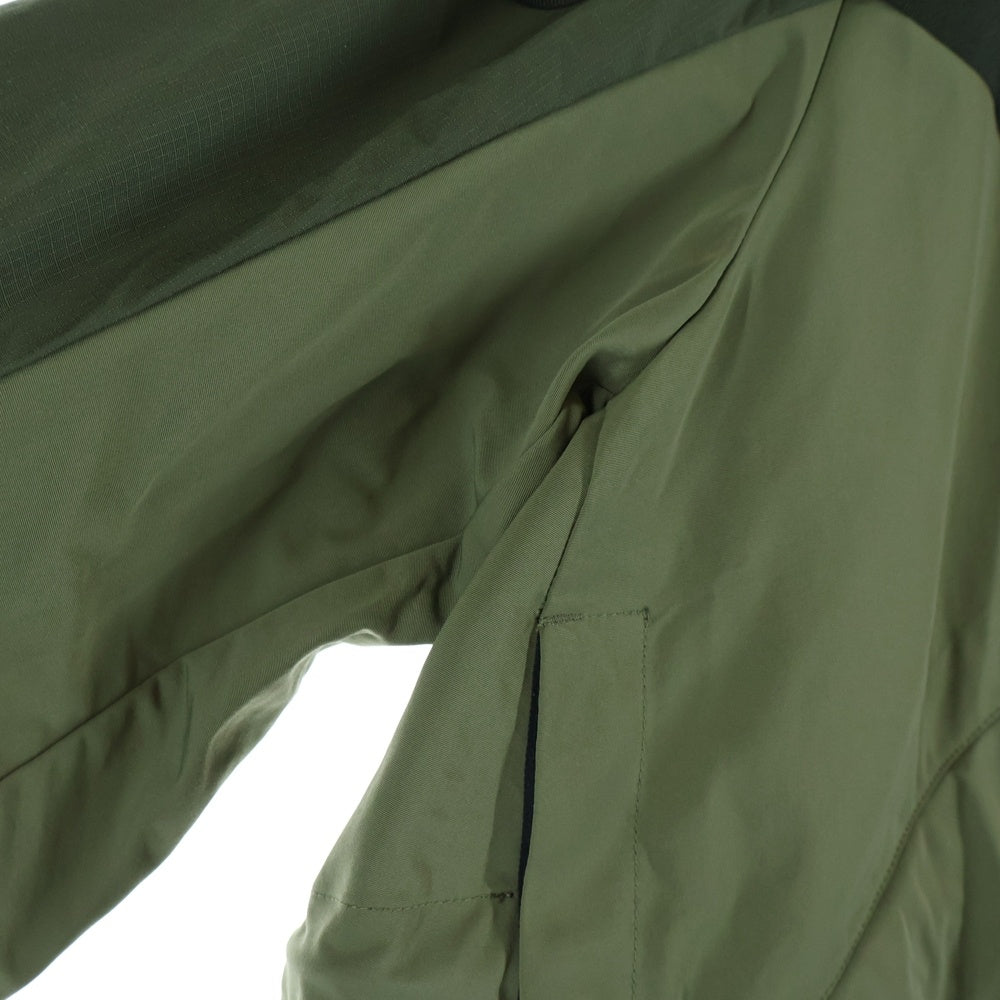 Sacai(サカイ) ×NIKE NRG Trench Jacket レイヤード フロントロゴ トレンチジャケット カーキ