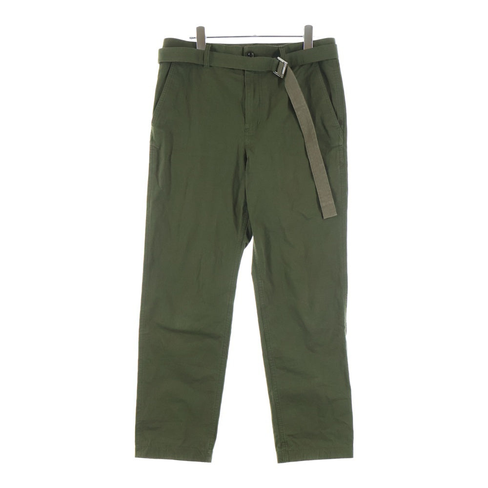 Sacai サカイ RipStop Beltette ミリタリー ストレート パンツ 24-03359M Sacai(サカイ) RipStop Beltette ミリタリー ストレート パンツ 24