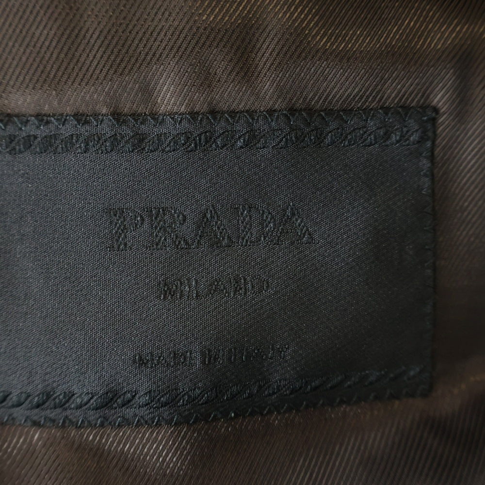 PRADA(プラダ) ソリッドスーツ テーラードジャケット 3ボタン ブラウン