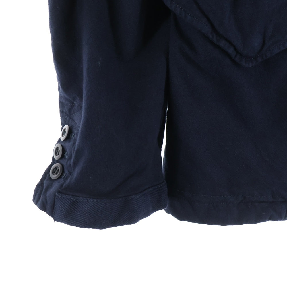COMME des GARCONS(コムデギャルソン) M-65 フィールドミリタリージャケット フロントジップボタン 4フラップポケット HR-J010 ネイビー