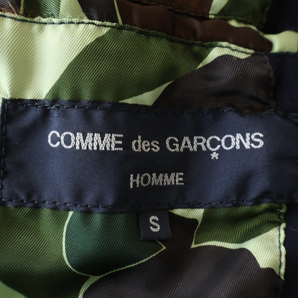 COMME des GARCONS(コムデギャルソン) M-65 フィールドミリタリージャケット フロントジップボタン 4フラップポケット HR-J010 ネイビー