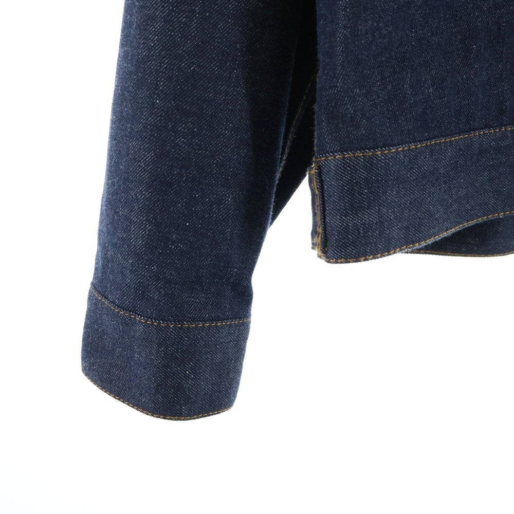 Sacai(サカイ) Wool Melton Jacket 2フリップポケット 切替デニムジャケット インディゴ 25-03885M