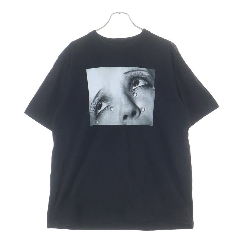 Sacai(サカイ) 25AW MAN RAY 両面プリント 半袖カットソー Tシャツ ブラック 25-01061S