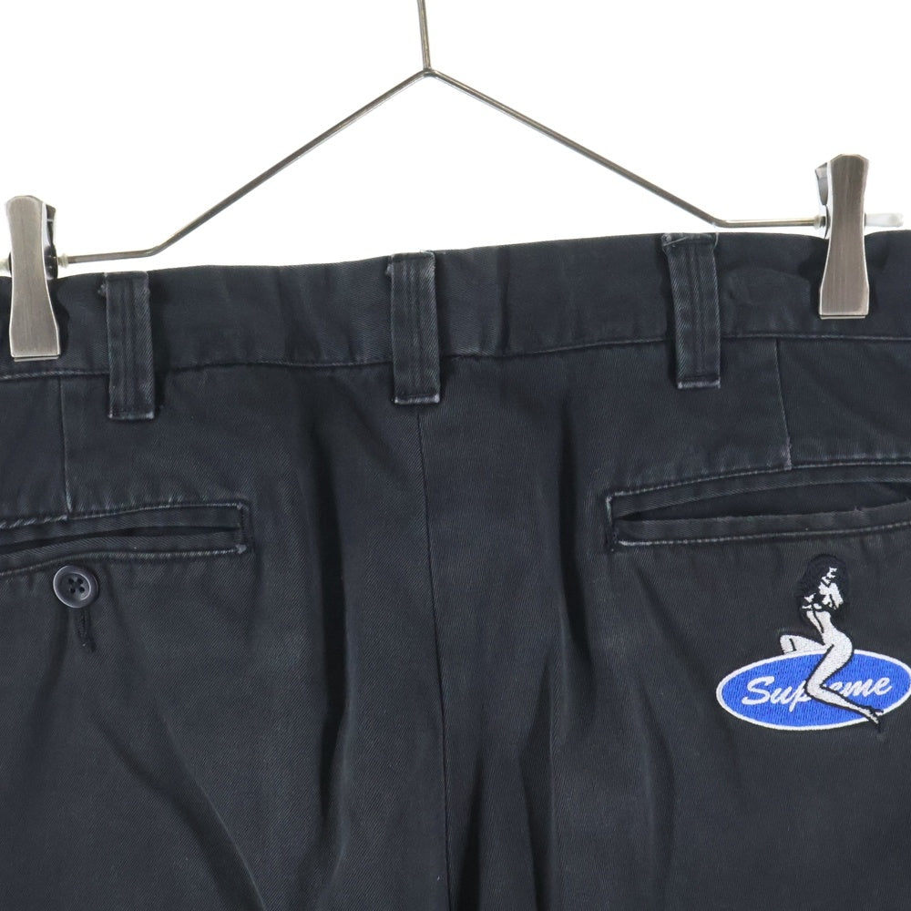 SUPREME(シュプリーム) 21SS Pin Up Chino Pant ピンナップチノパンツ ブラック