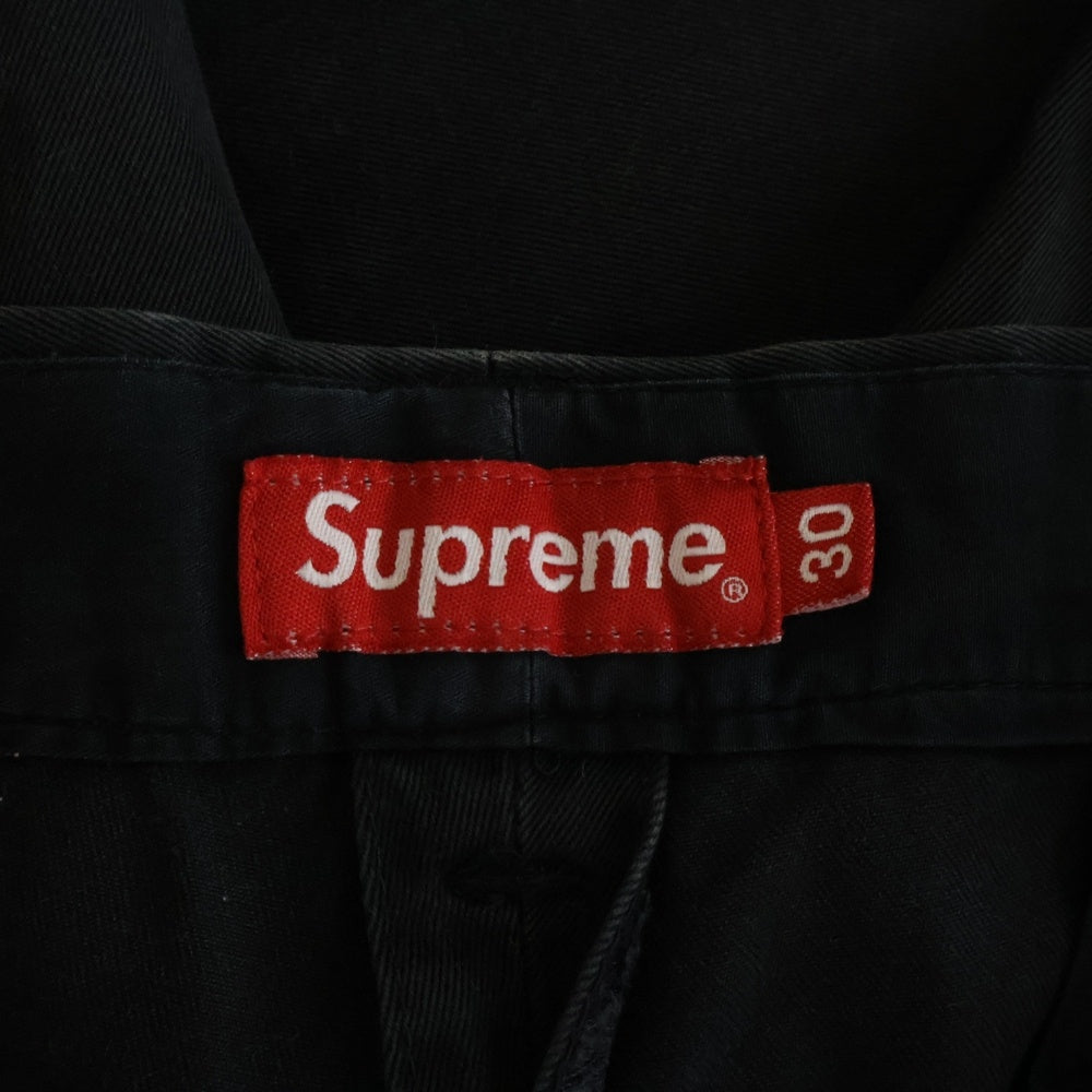 SUPREME(シュプリーム) 21SS Pin Up Chino Pant ピンナップチノパンツ ブラック