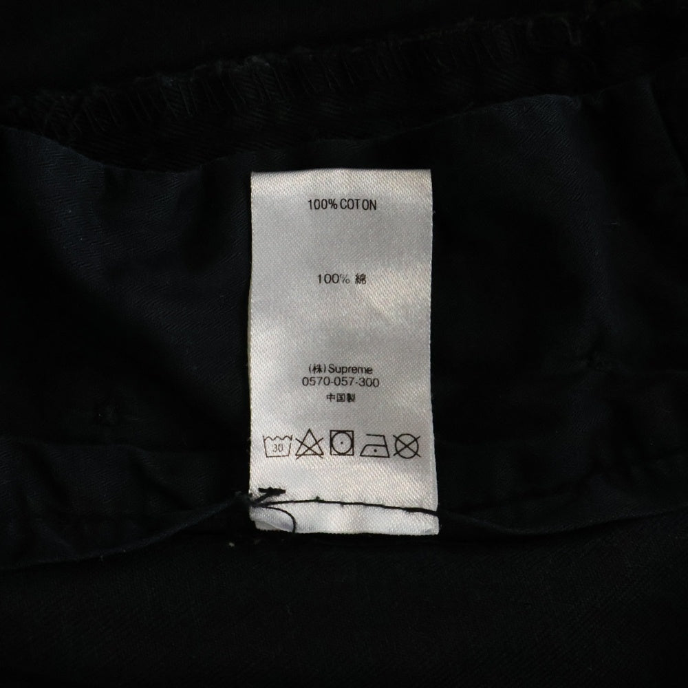SUPREME(シュプリーム) 21SS Pin Up Chino Pant ピンナップチノパンツ ブラック