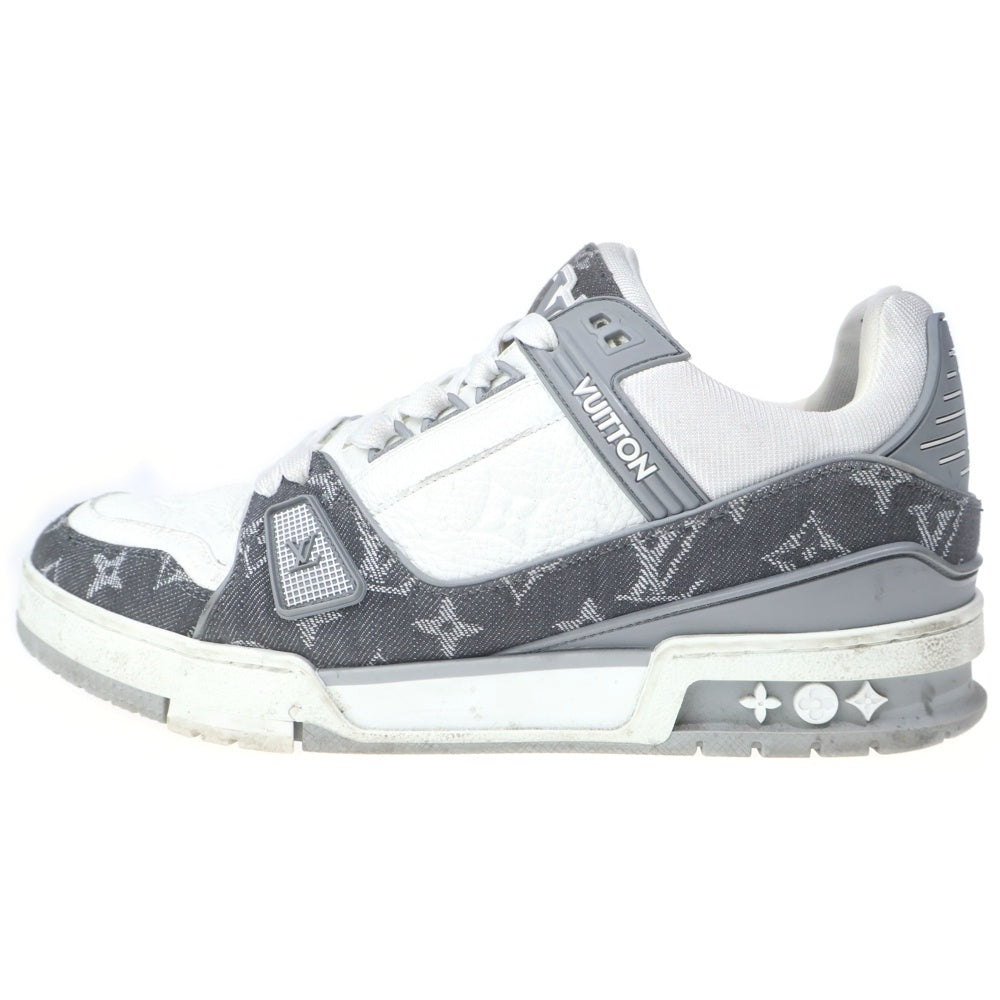 LOUIS VUITTON(ルイヴィトン) LVトレーナー ライン ローカットスニーカー グレー