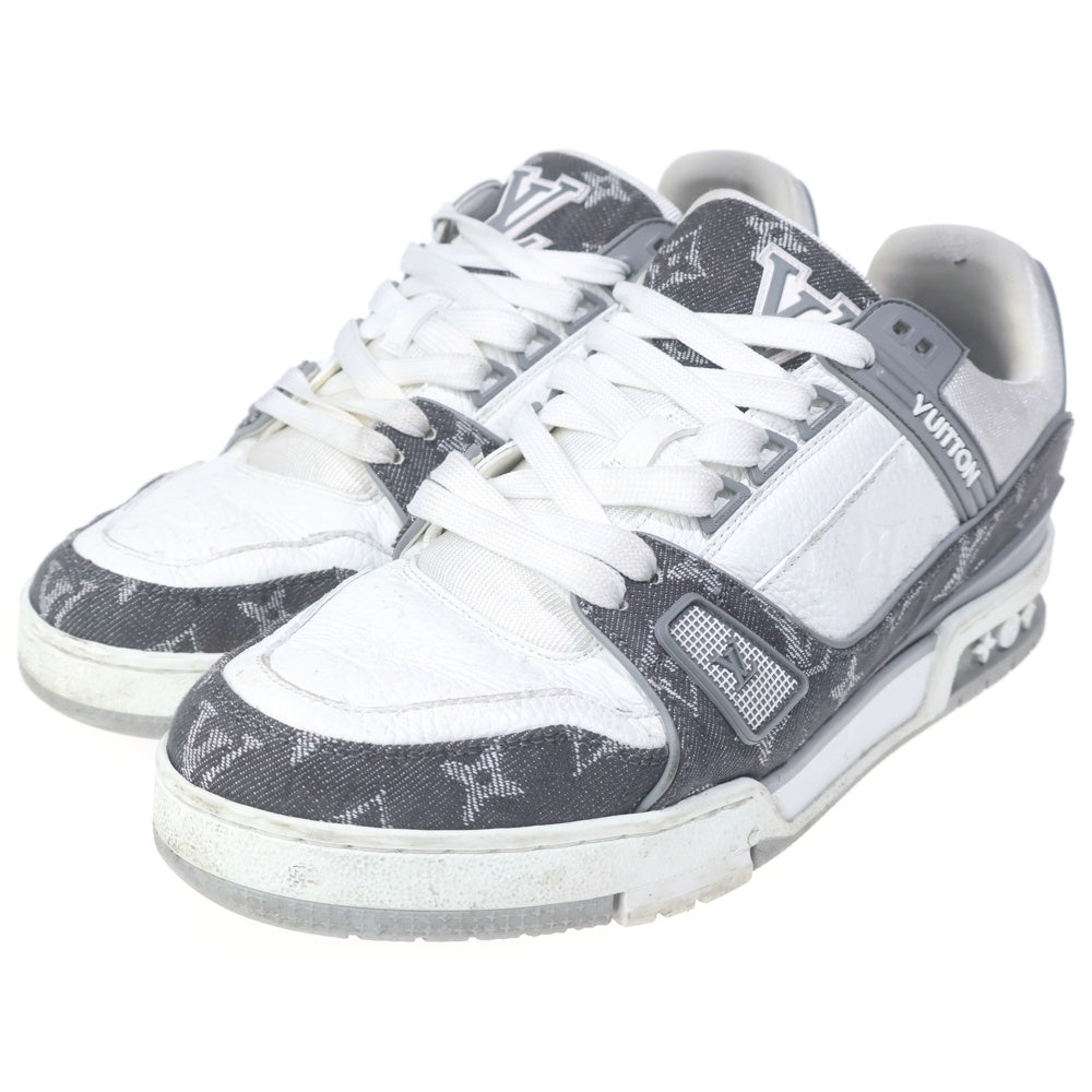 LOUIS VUITTON(ルイヴィトン) LVトレーナー ライン ローカットスニーカー グレー