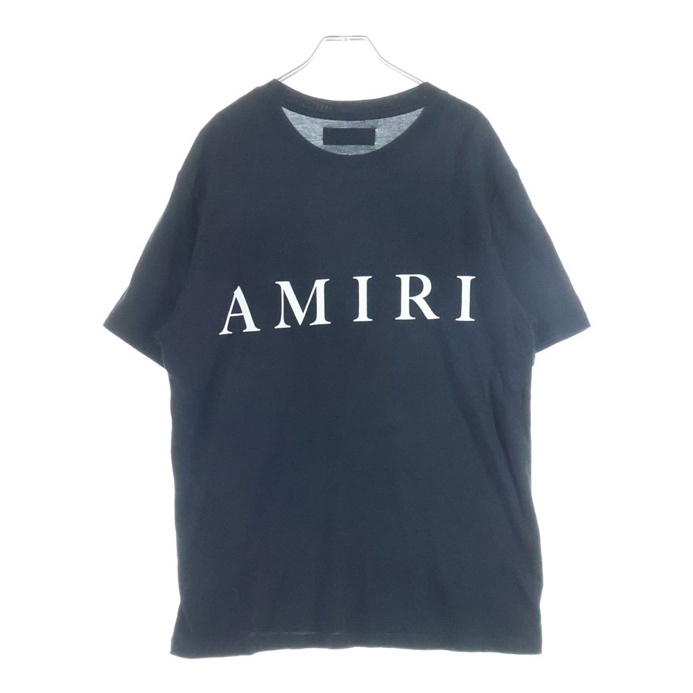 AMIRI(アミリ) MA CORE LOGO TEE ロゴプリント クルーネック半袖Tシャツ カットソー ブラック