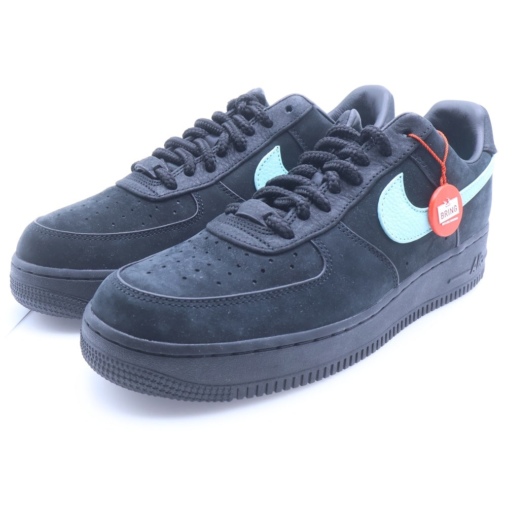 NIKE(ナイキ) ×TIFFANY&CO AIR FORCE 1 LOW 1837 BLACK DZ1382-001 ティファニー エアフォース1 ローカットスニーカー シューズ ブルー/ブラック US9.5/27.5cm