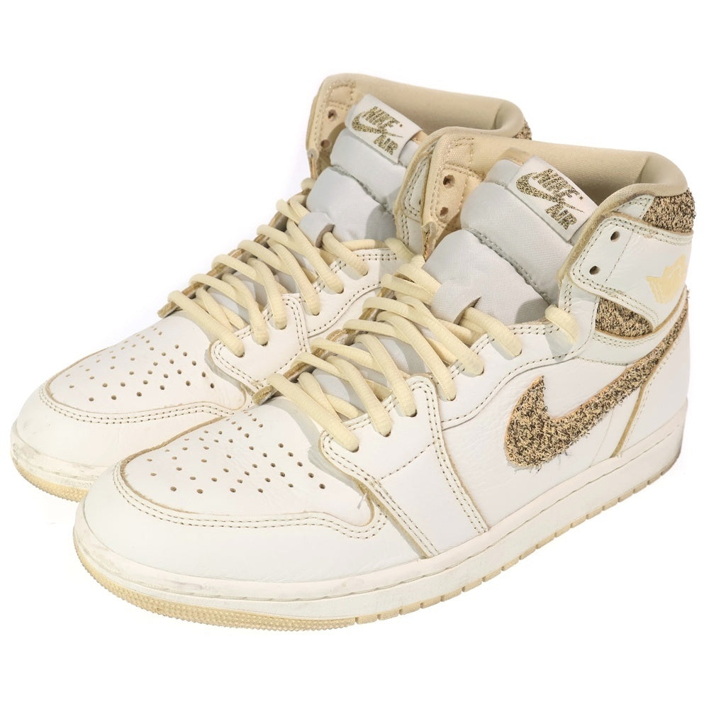 NIKE(ナイキ) Jordan 1 High OG Craft Vibrations of Naija FD8631-100 エアジョーダン1 ハイ OG クラフト バイブレーションズ オブ ナイジャ ハイカットスニーカー US10/28cm