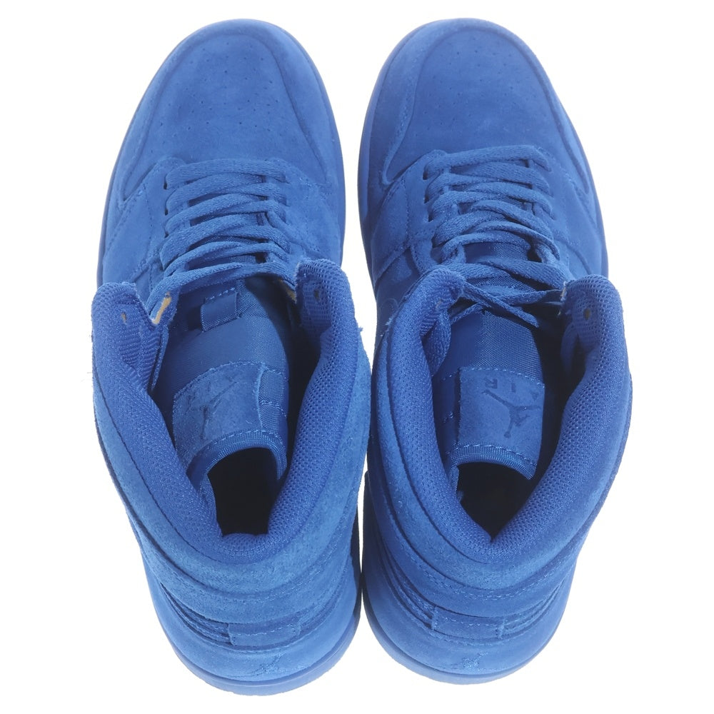 NIKE(ナイキ) Air Jordan 1 Retro High Blue Suede 332550-404 エアジョーダン1 レトロ ハイ ブルー ハイカットスニーカー スウェード