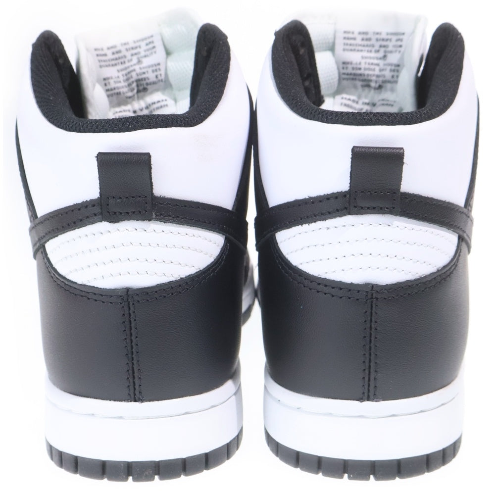 NIKE(ナイキ) DUNK HIGH RETRO CHAMPIONSHIP DD1399-105 ダンク レトロ チャンピオンシップ ハイカットスニーカー ブラック/ホワイト US9.5/27.5cm