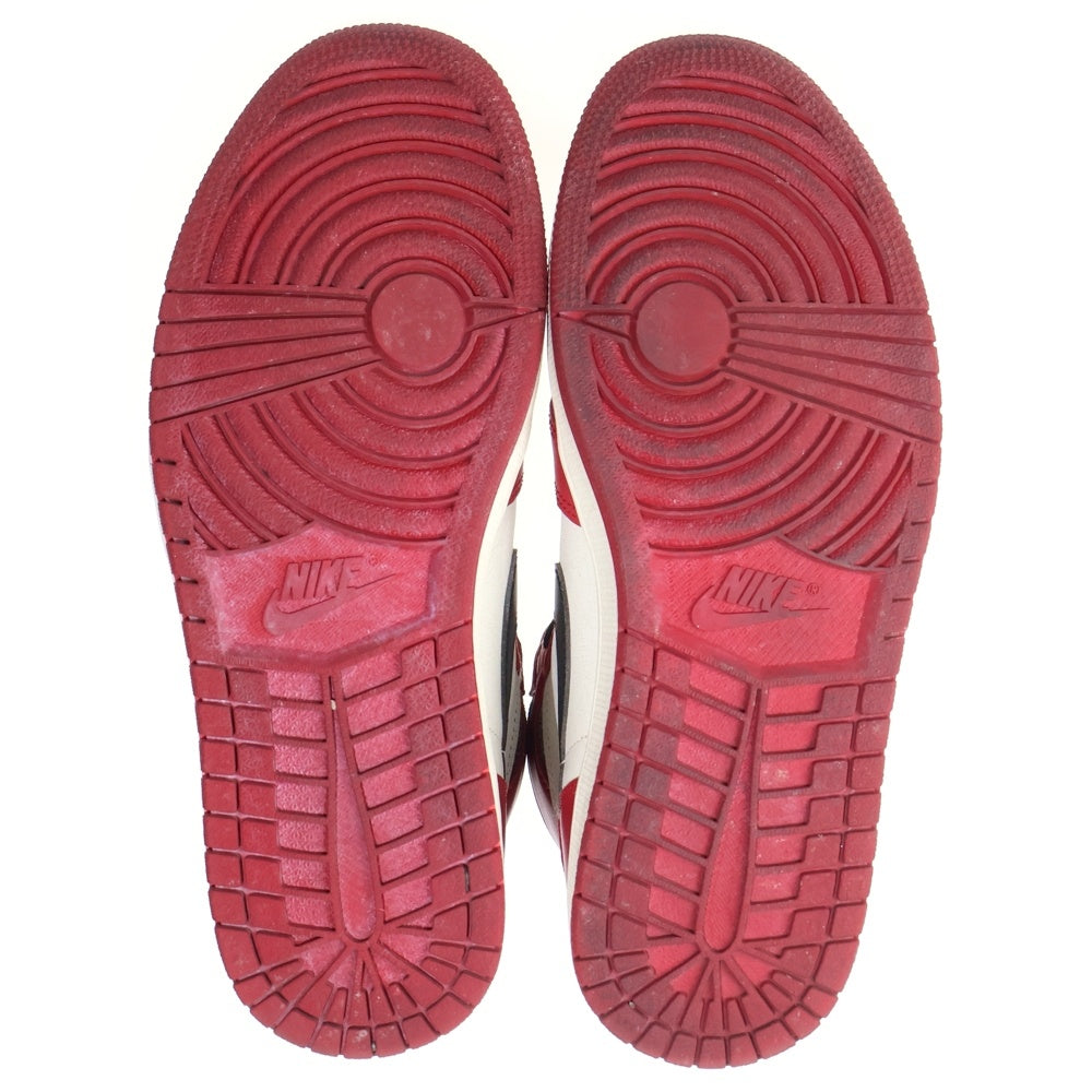 NIKE(ナイキ) AIR JORDAN 1 LOST & FOUND CHICAGO DZ5485-612 エアジョーダン1 ロスト ファウンド シカゴ ハイカットスニーカー ホワイト/レッド/ブラック US10/28cm