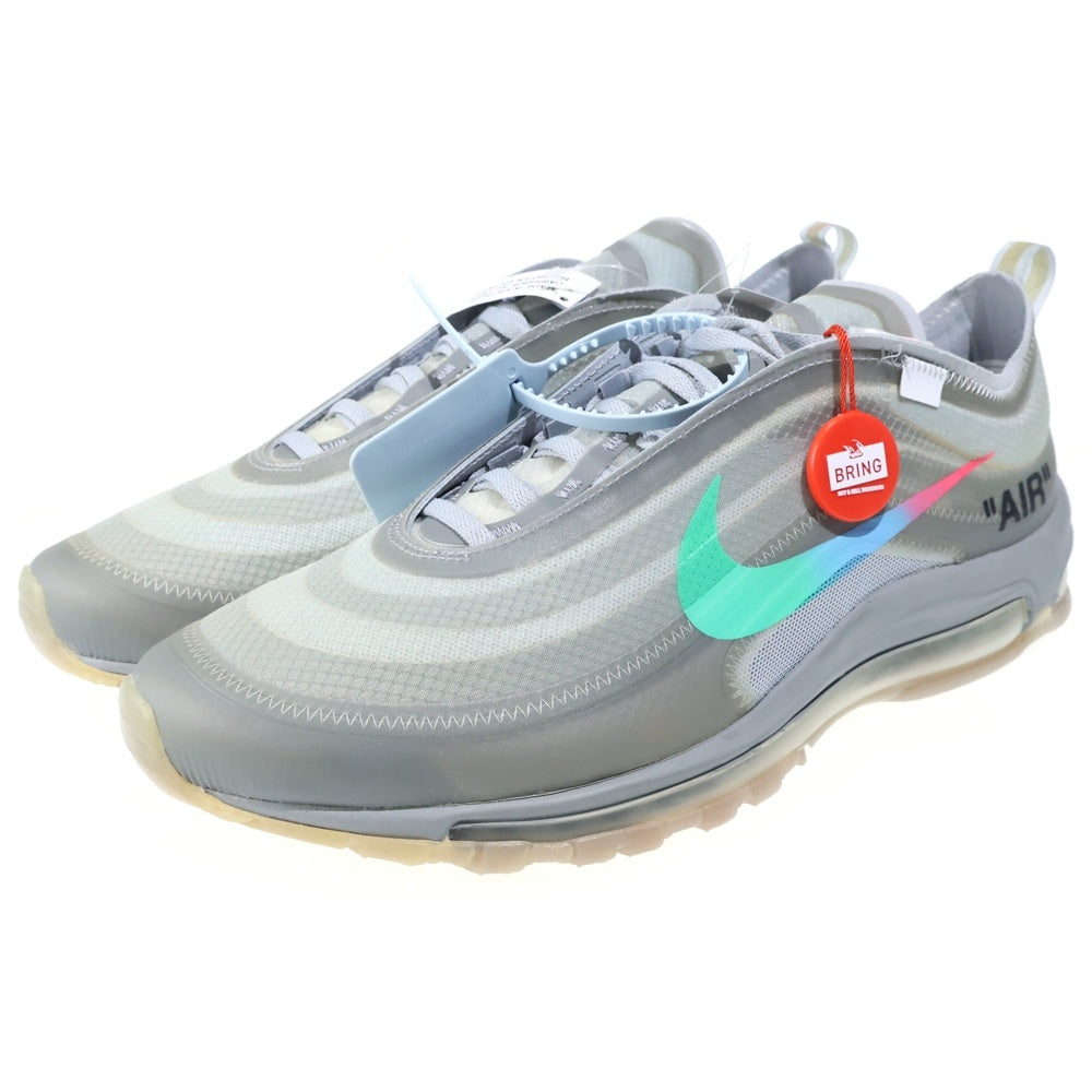 NIKE(ナイキ) ×OFF-WHITE THE 10 AIR MAX 97 OG AJ4585-101 オフホワイト ザテン エアマックス 97 ローカットスニーカー グレー US11.5/29.5cm