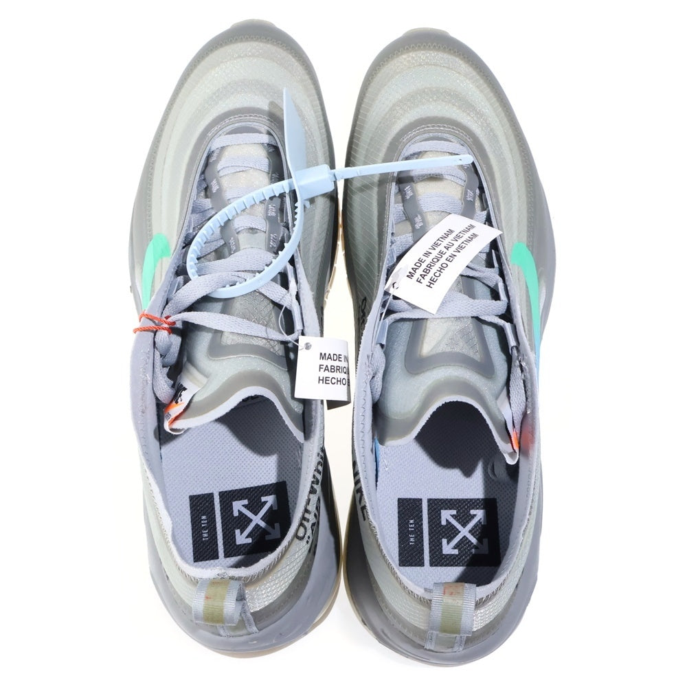 NIKE(ナイキ) ×OFF-WHITE THE 10 AIR MAX 97 OG AJ4585-101 オフホワイト ザテン エアマックス 97 ローカットスニーカー グレー US11.5/29.5cm