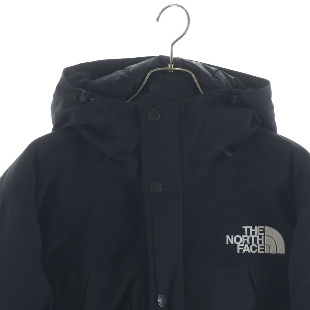 THE NORTH FACE(ザノースフェイス) MOUNTAIN DOWN JACKET GORE-TEX ゴアテックス フーデッド マウンテン ダウンジャケット ブラック ND91930