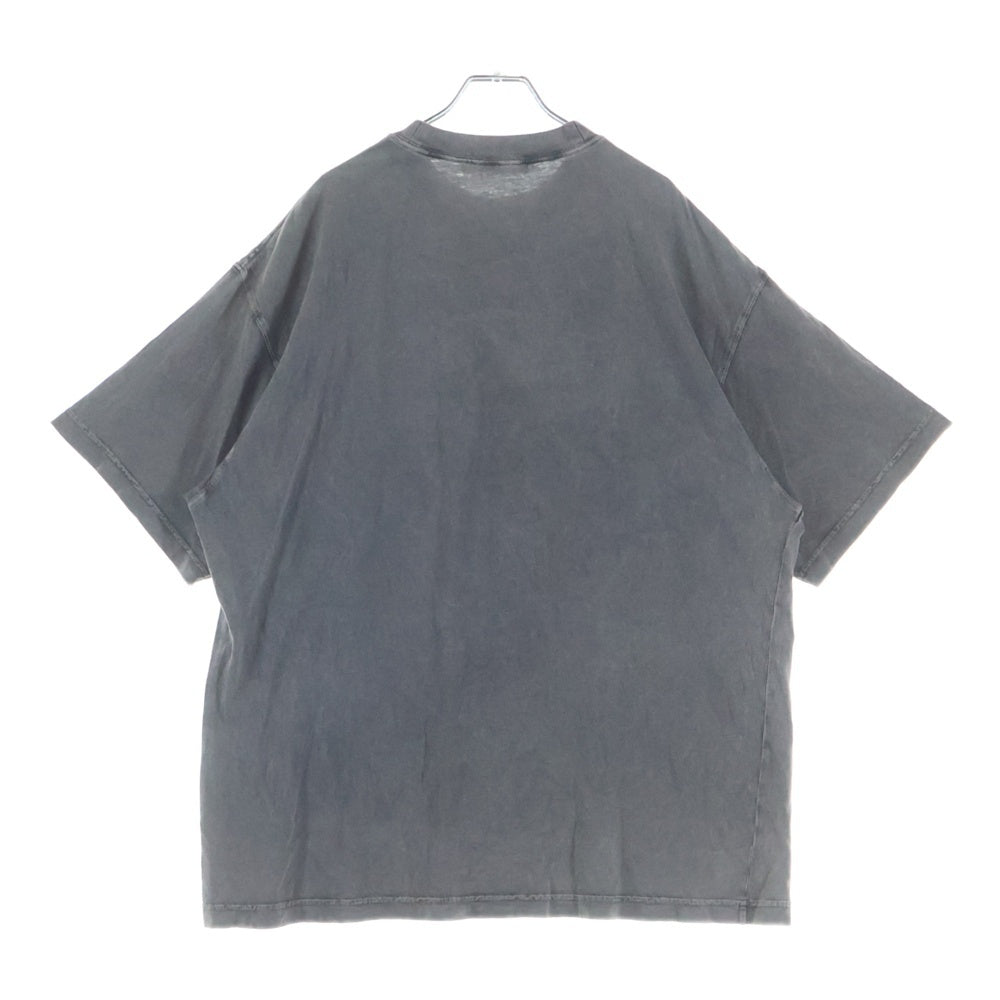Acne Studios(アクネ ストゥディオズ) 23SS Faded Logo ロゴ 半袖Tシャツ カットソー グレー FN-WN-TSHI000639