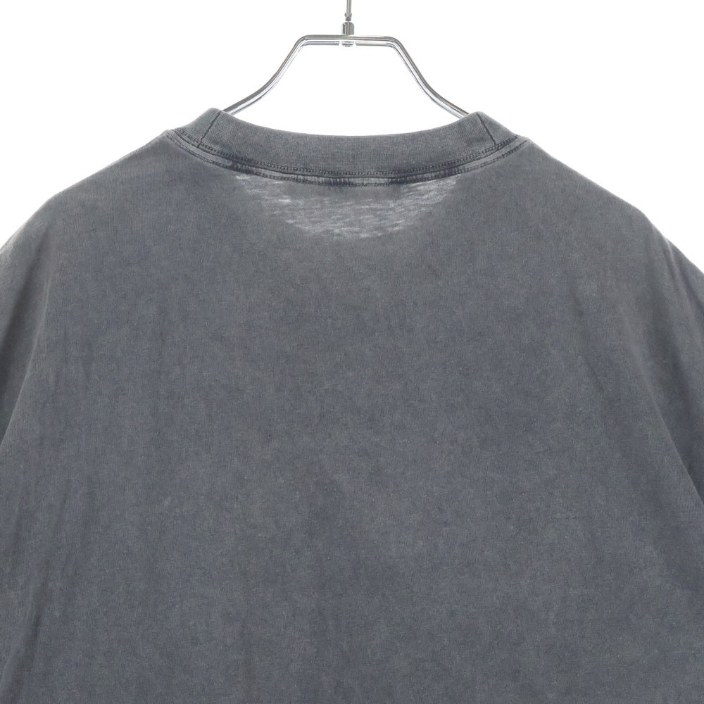 Acne Studios(アクネ ストゥディオズ) 23SS Faded Logo ロゴ 半袖Tシャツ カットソー グレー FN-WN-TSHI000639