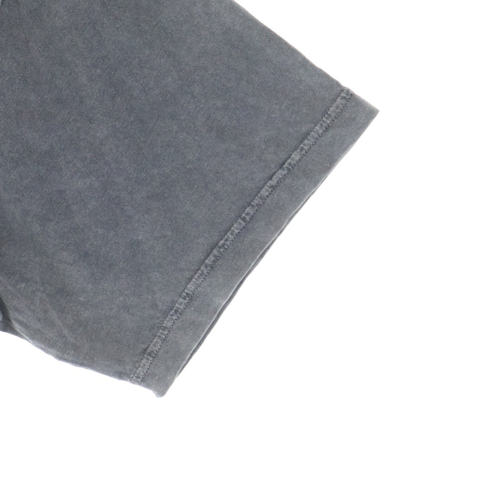 Acne Studios(アクネ ストゥディオズ) 23SS Faded Logo ロゴ 半袖Tシャツ カットソー グレー FN-WN-TSHI000639
