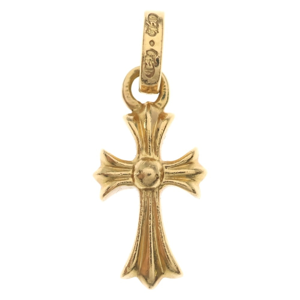 CHROME HEARTS(クロムハーツ) 22K CRS BBYFAT P/DIA ベイビーファットクロス PAVEダイヤ ペンダントトップ ゴールド BCA035