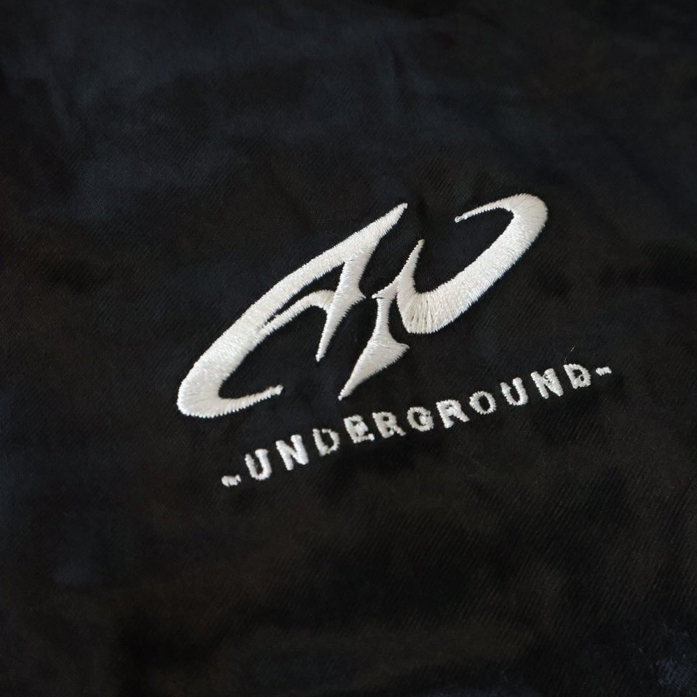 NO BRAND(ノーブランド) 【P.N.UNDERGROUND】サイコネーション アンダーグラウンド ×東京喰種 金木研 総刺繍リバーシブルスカジャン スーベニアジャケット ブラック/レッド 735100