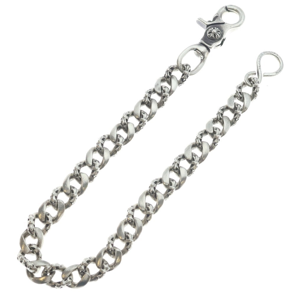 CHROME HEARTS(クロムハーツ) FANCY LONG-S/1クリップロングファンシー ウォレットチェーン シルバー BCA074