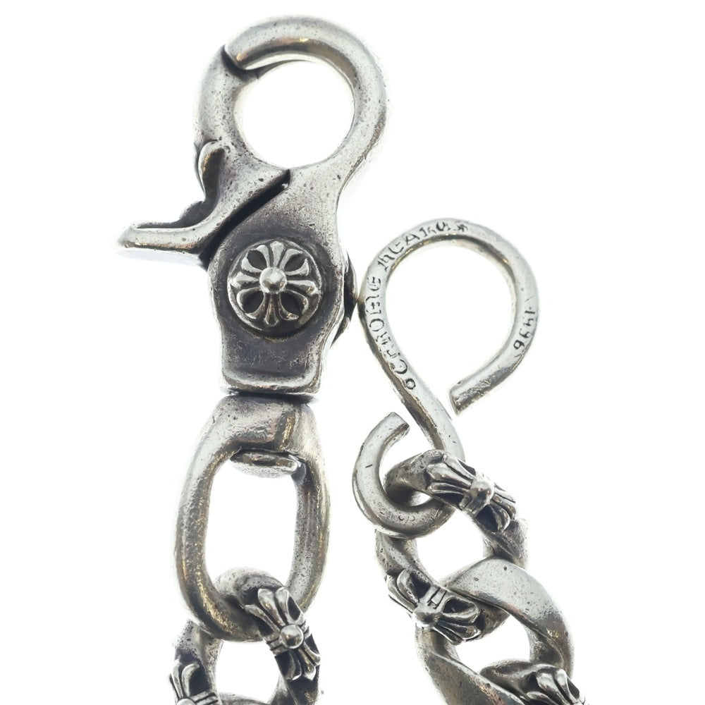 CHROME HEARTS(クロムハーツ) FANCY LONG-S/1クリップロングファンシー ウォレットチェーン シルバー BCA074