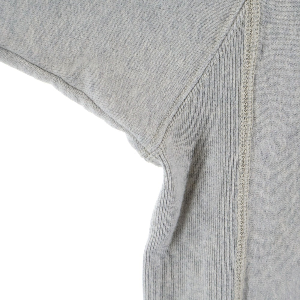 READY MADE(レディメイド) R.MUTT HOODIE ロゴプリントプルオーバーパーカー フーディー グレー RE-CO-GR-00-00-195